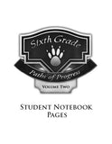 Paths of Progress Student Notebook Pages