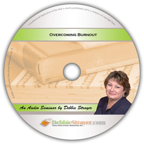 Debbie Strayer's Overcoming Burnout Seminar