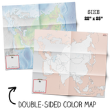 World Map Set by Rethink Geography